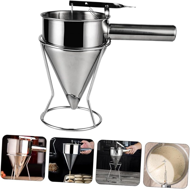Octopus Ball Funnel Dispenser with Detachable Handle for Easy Storage Kitchen Baking Tool - Image 3